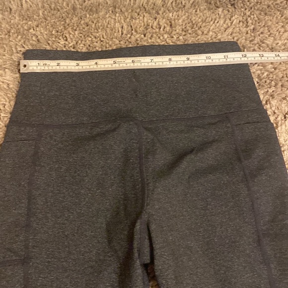 Sketchers Leggings Yoga Pants Sz Small, Heather Charcoal Grey, NWT - Picture 6 of 12